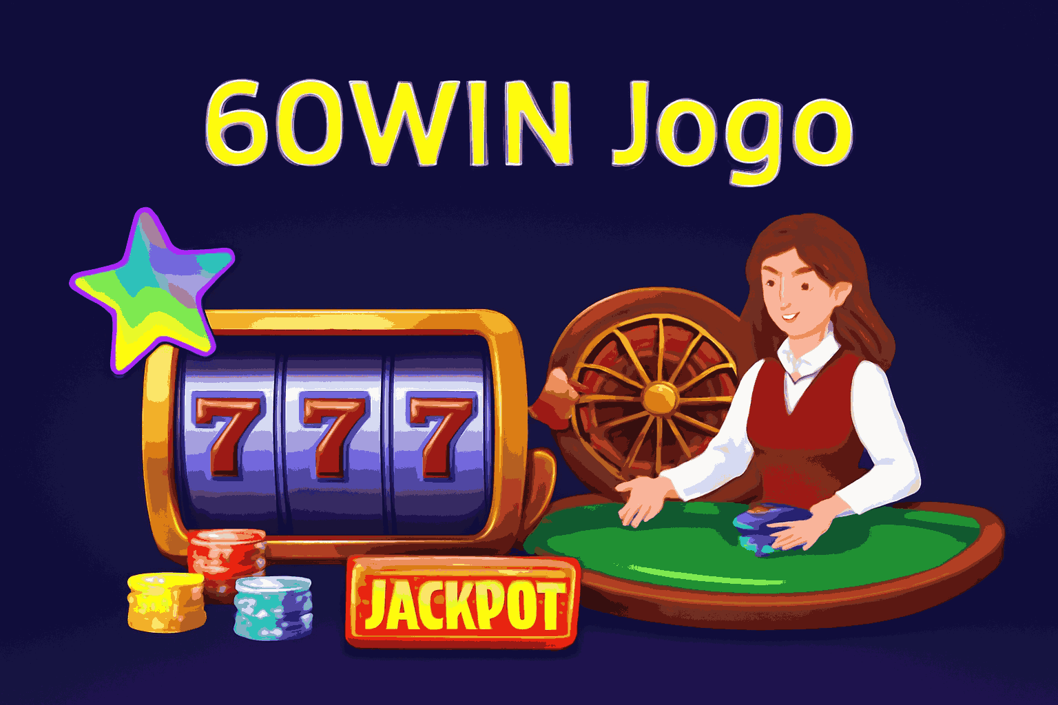 Jogos de cassino online inovadores e emocionantes na 60WIN